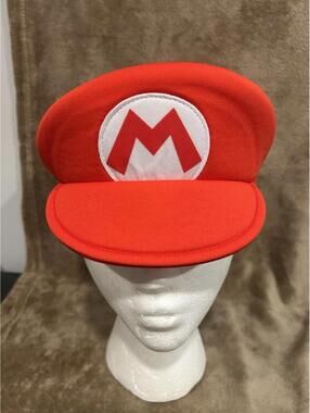 Super Mario Nintendo Hat 🎮 Kids Costume Mario Cap ✅ NEW